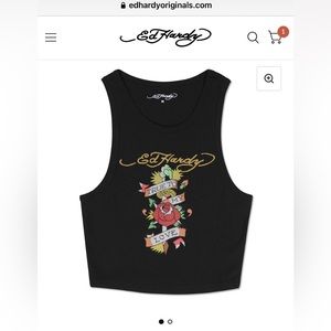 (NWT) Ed Hardy Tank Top